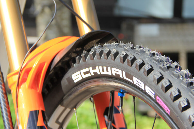 thibaut daprela pro bike check leogang 2023 schwalbe dh tire first ride