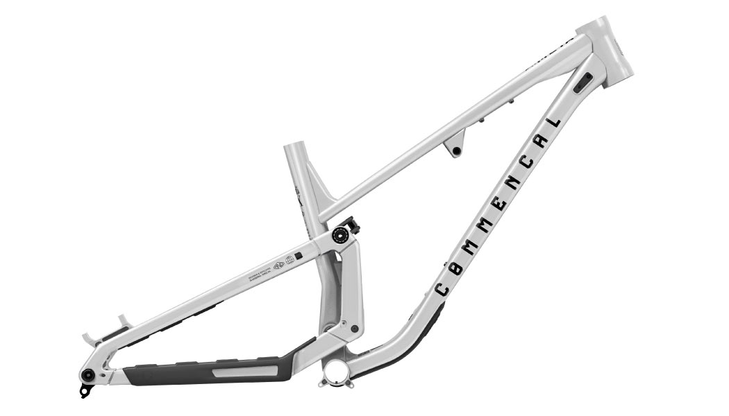 2023 Commencal Meta v5 all-new aluminum alloy trail & enduro all-mountain bikes, frame detail