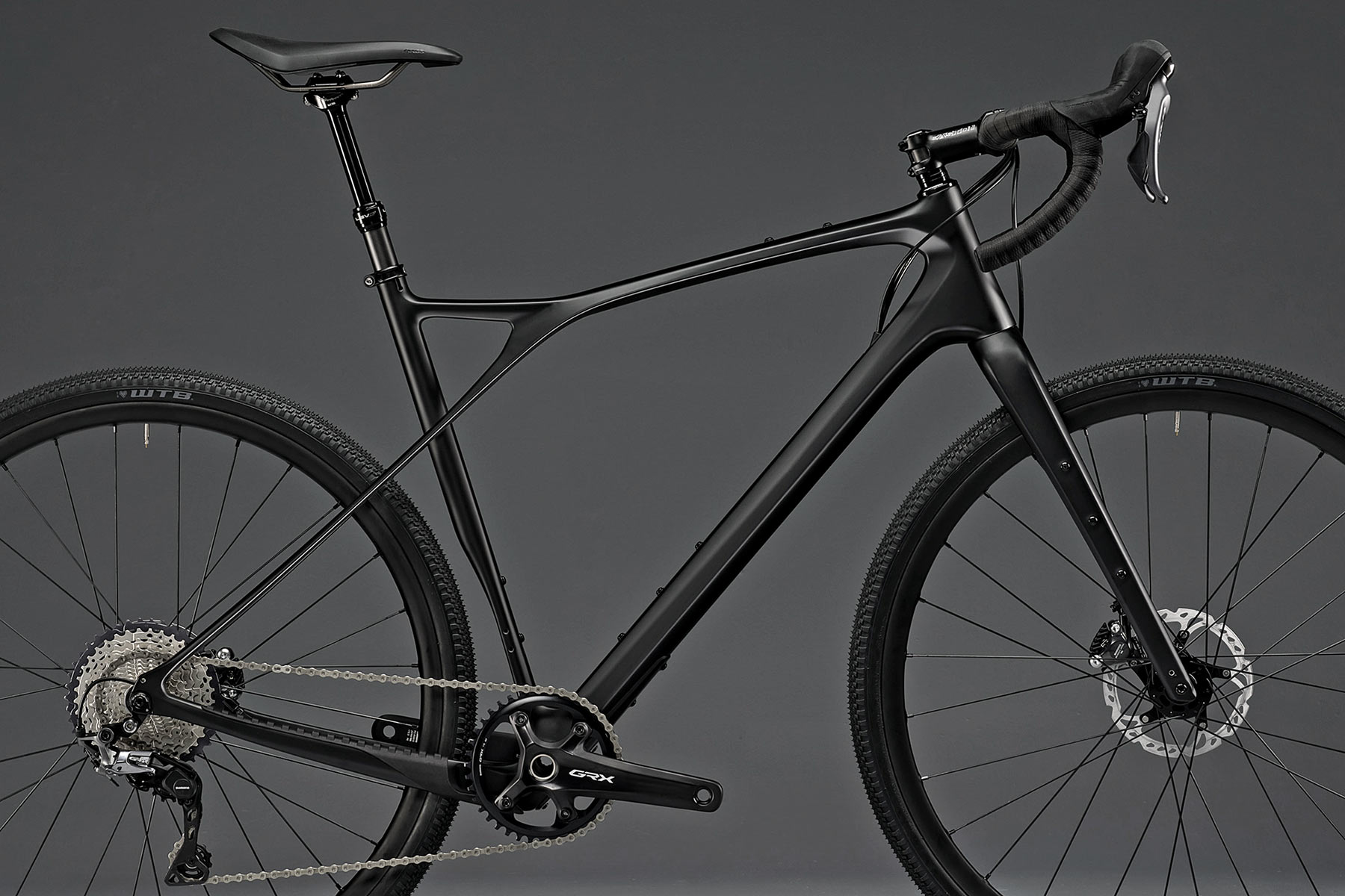 GT Grade new gen3 flex-suspension carbon gravel bike, frame details