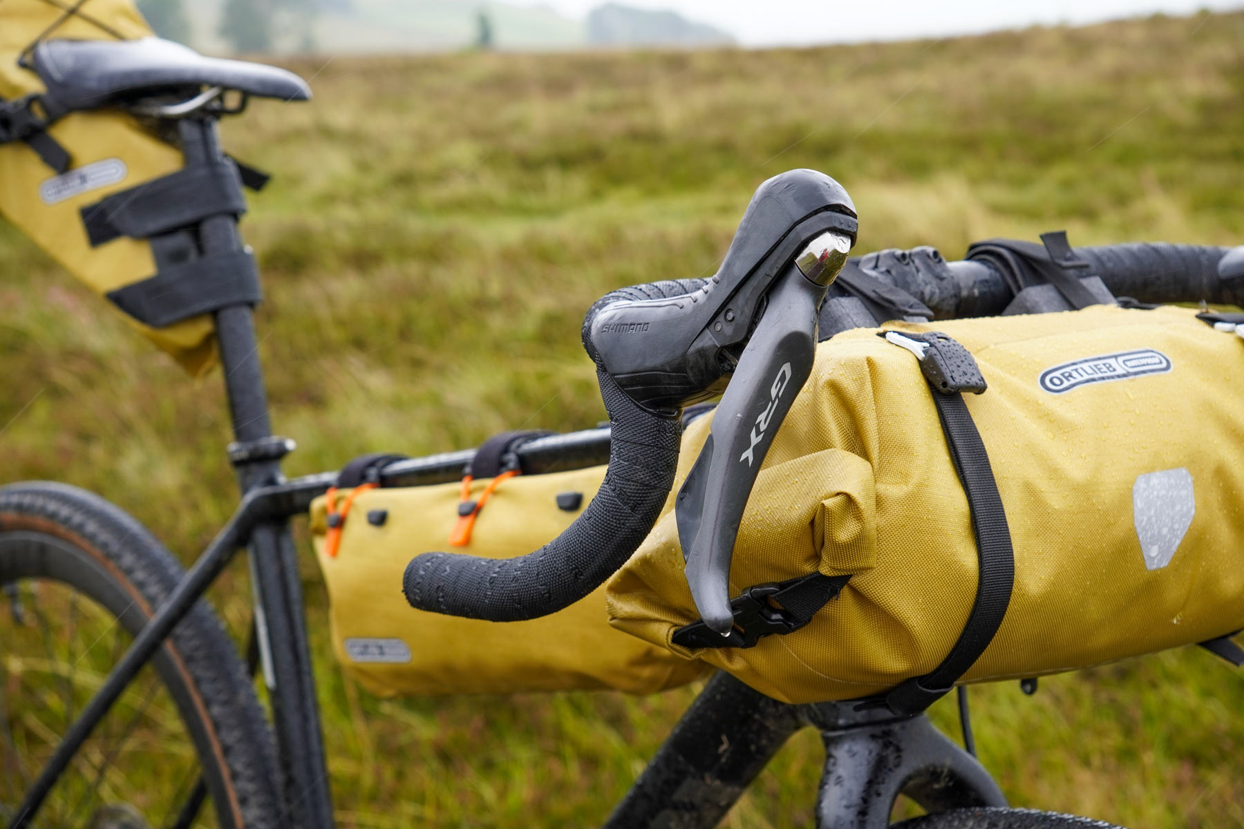 2023 Ortlieb Mustard limited edition Bikepacking Bags, packs