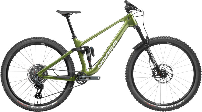 2023 norco fluid fs carbon c1 green complete bike