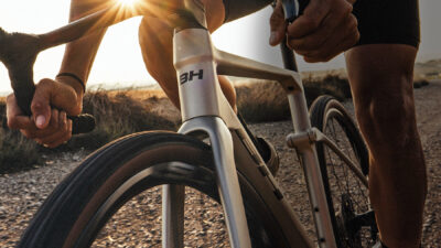 BH GravelX v2 Flexes Open Carbon Stays & Pivot for 3-5mm of Gravel Bike Travel