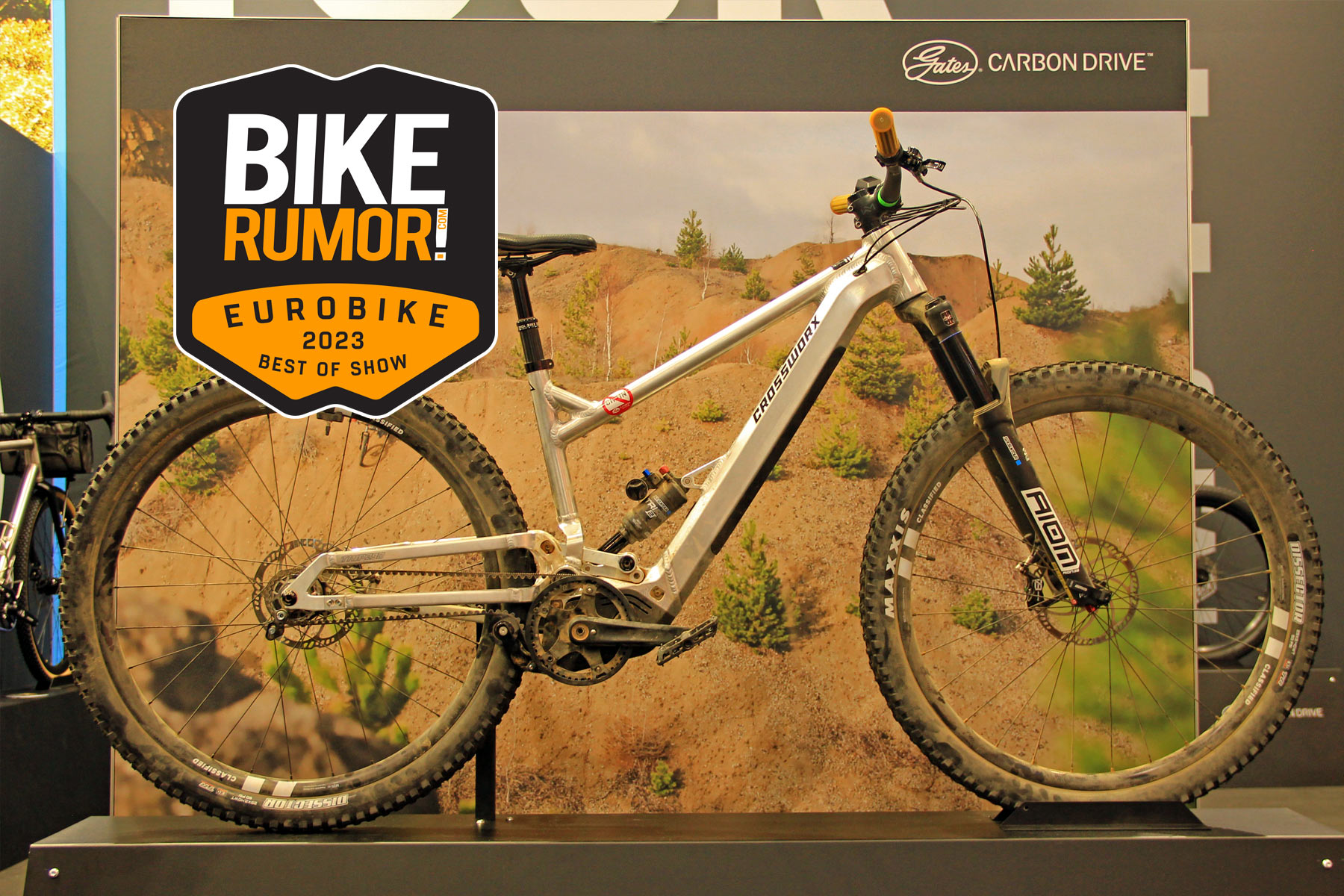 Bikerumor 2023 Eurobike Best Of Show award, best eMTB - Crossworx Trip 920