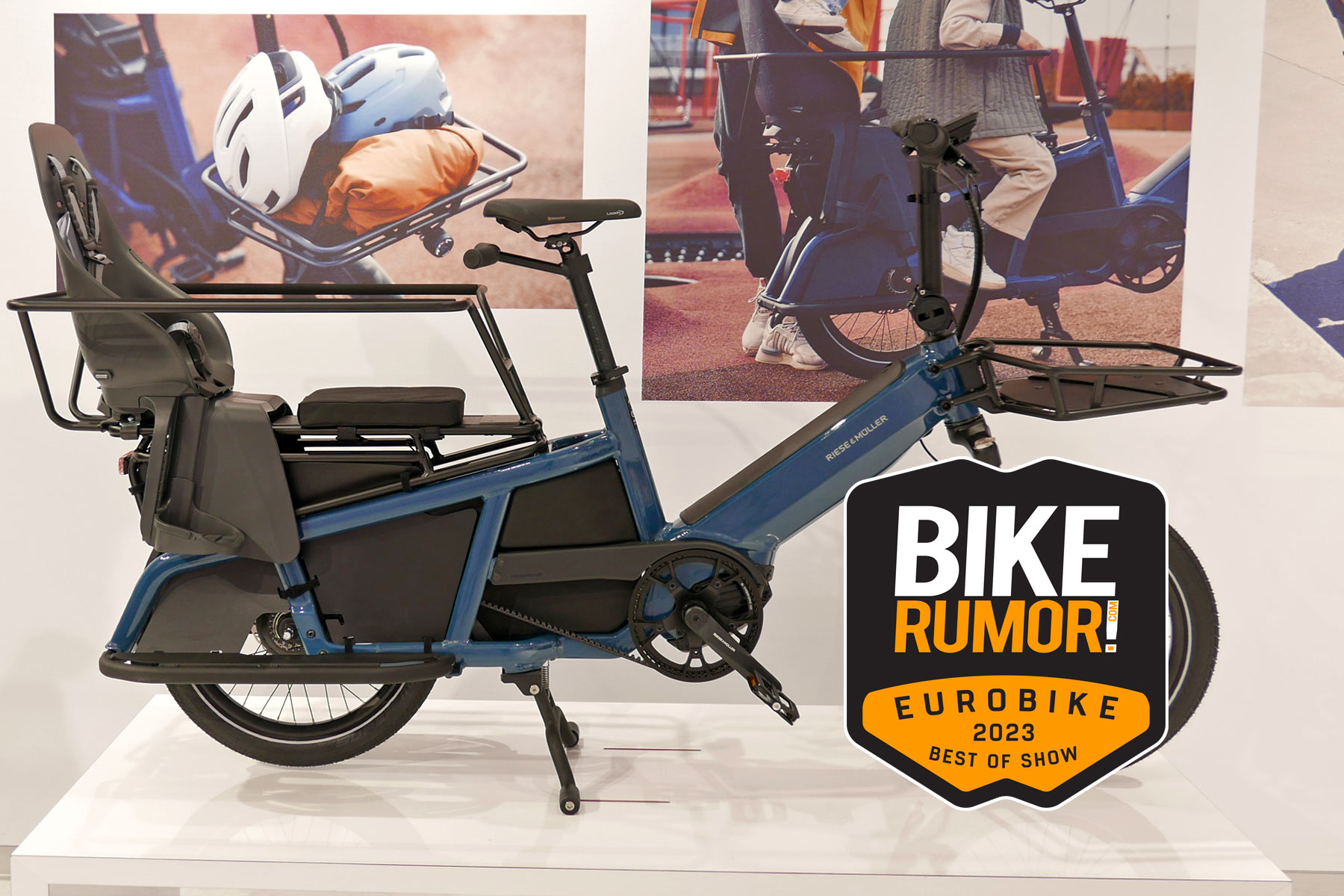 Bikerumor 2023 Eurobike Best Of Show award, best urban cycling - Riese & Muller subscription