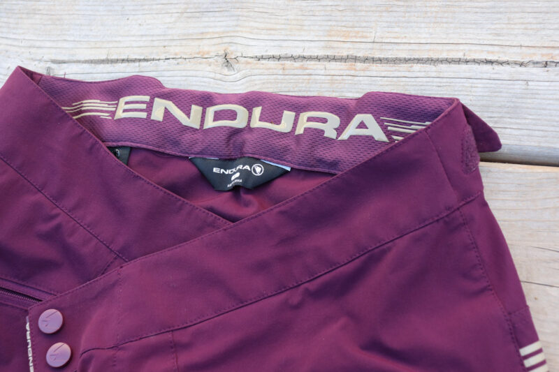 Endura Singletrack Lite Shorts waist
