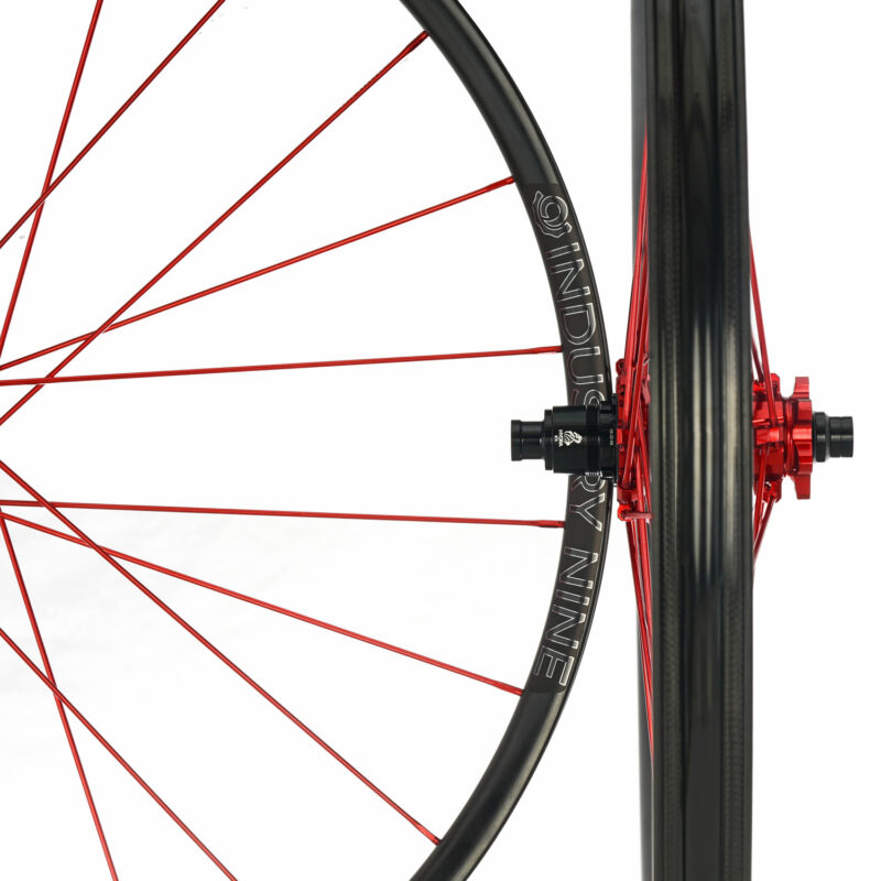 industry nine hydra trail 300 290 duo wheelset 24 spoke carbon rims made in kamloops we are one composites