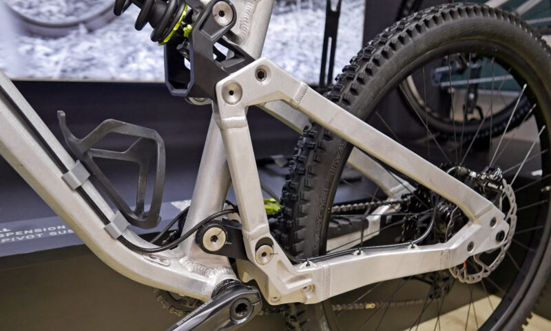 Rock Machine Whiz modular alloy long-travel 140mm 160mm 180mm bikepark enduro all-mountain bike, rear triangle
