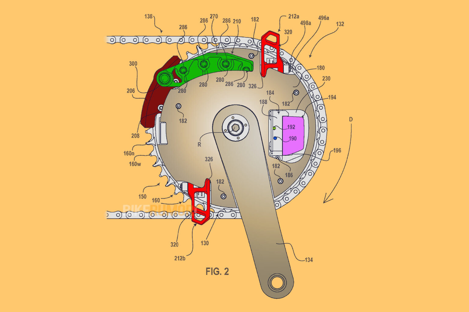 sram front chainring