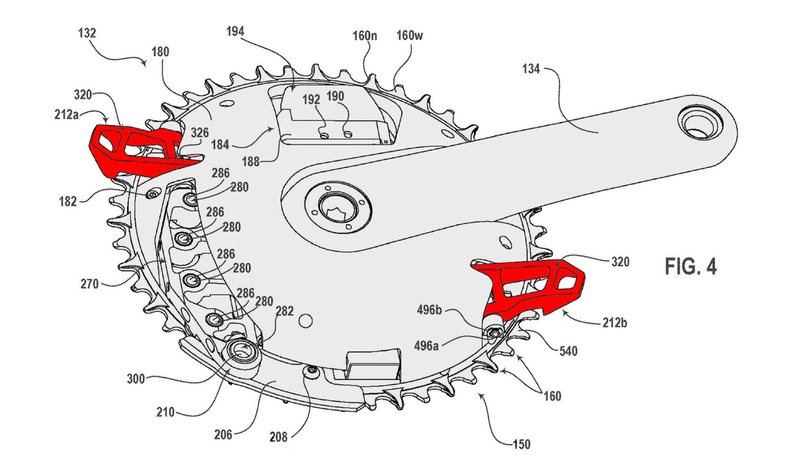 SRAM RED ETap - Dérailleur Arrière électronique 11 Vitesses Sans Fil + Batterie - Occasion