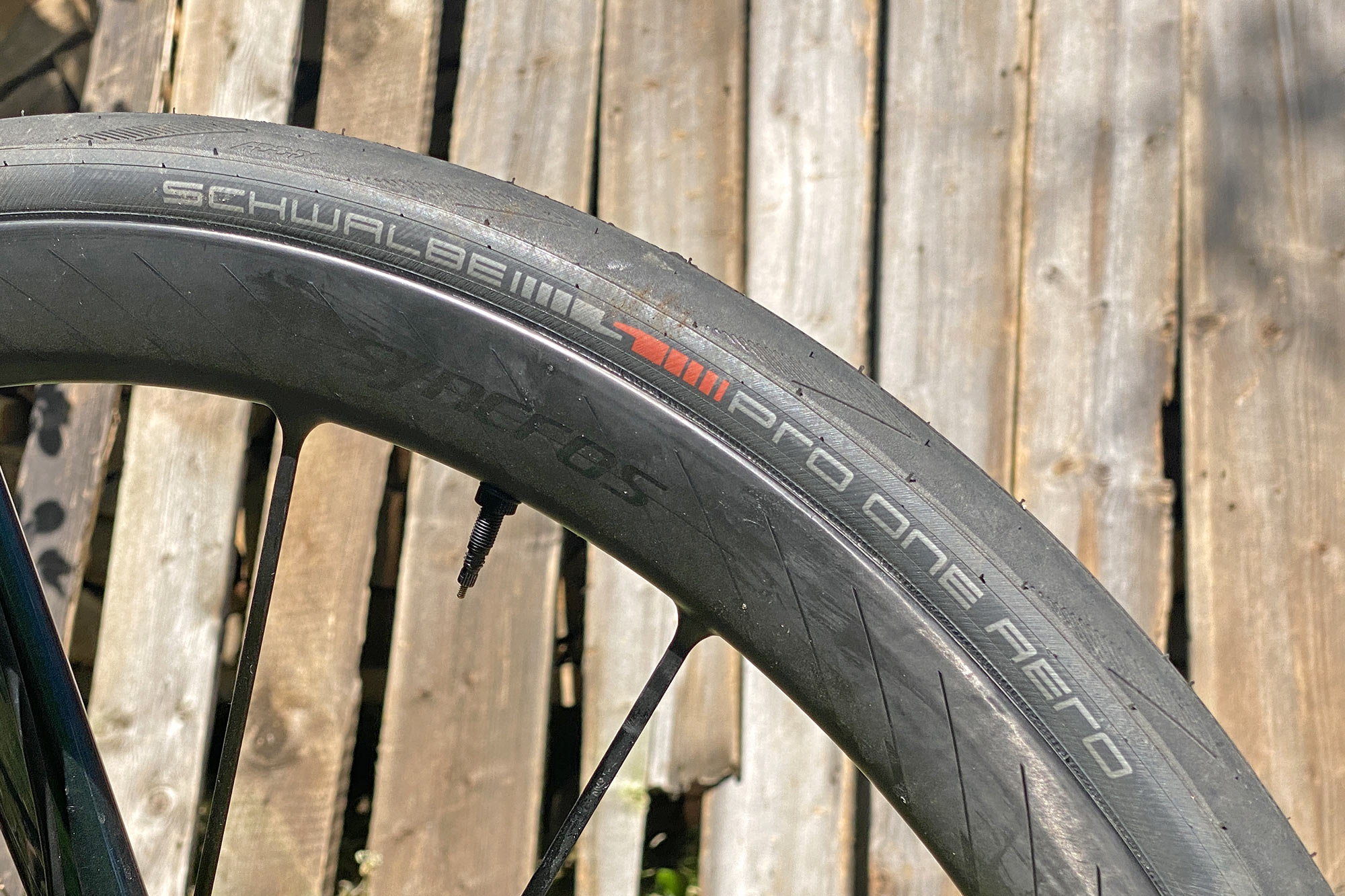 Schwalbe Pro One Aero front-specific & rear-specific aerodynamic racing TT road bike tires,