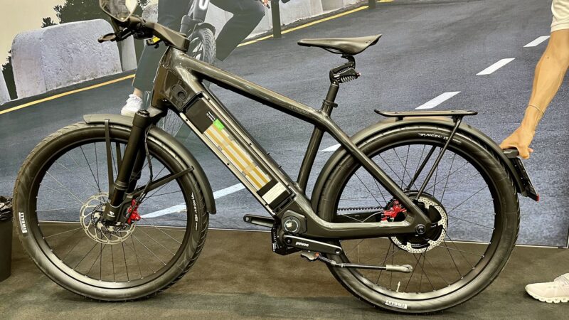 Stromer ST7 prototype with ceramic solid state battery 
