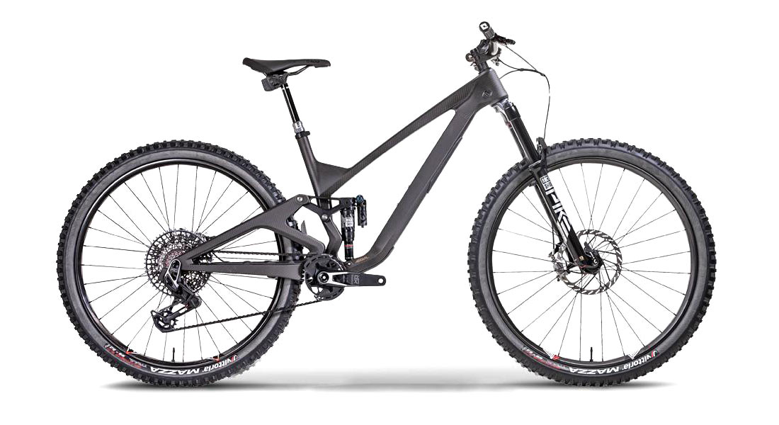 We Are One Arrival limited edition modular carbon mountain bike made-in-Canada, 130mm Trail bikes