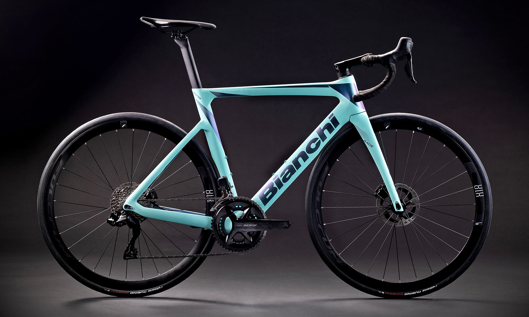 2024 Bianchi Oltre Race aero carbon road bike with Shimano 105 mechanical or Di2, complete