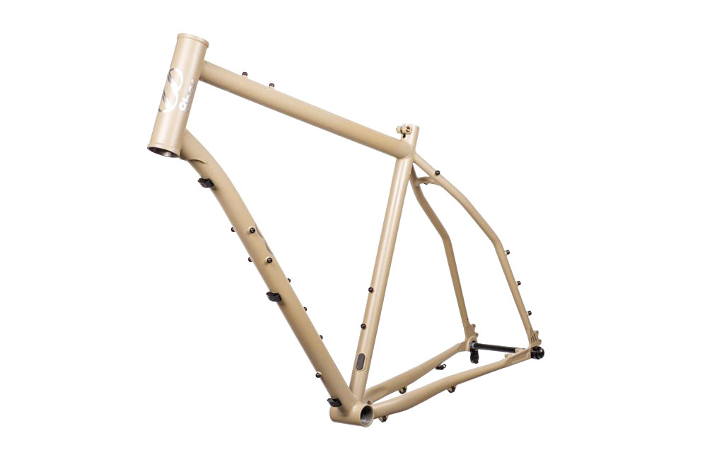 8bar Tflsberg Steel v2 affordable bikepacking adventure bike, frame detail