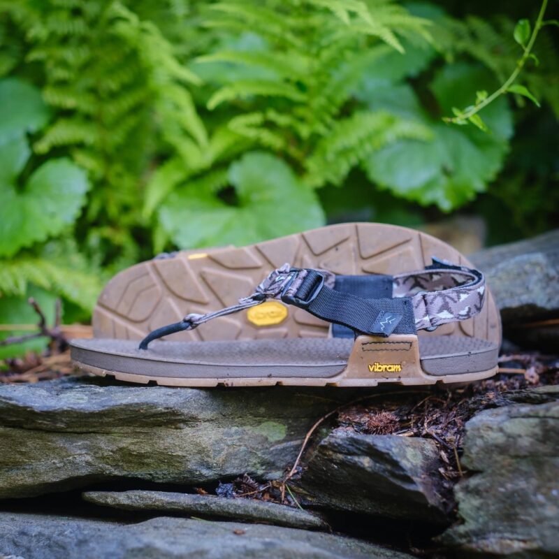 Bedrock X Ron's Bikes Ultra Tulip Sandals Geo side