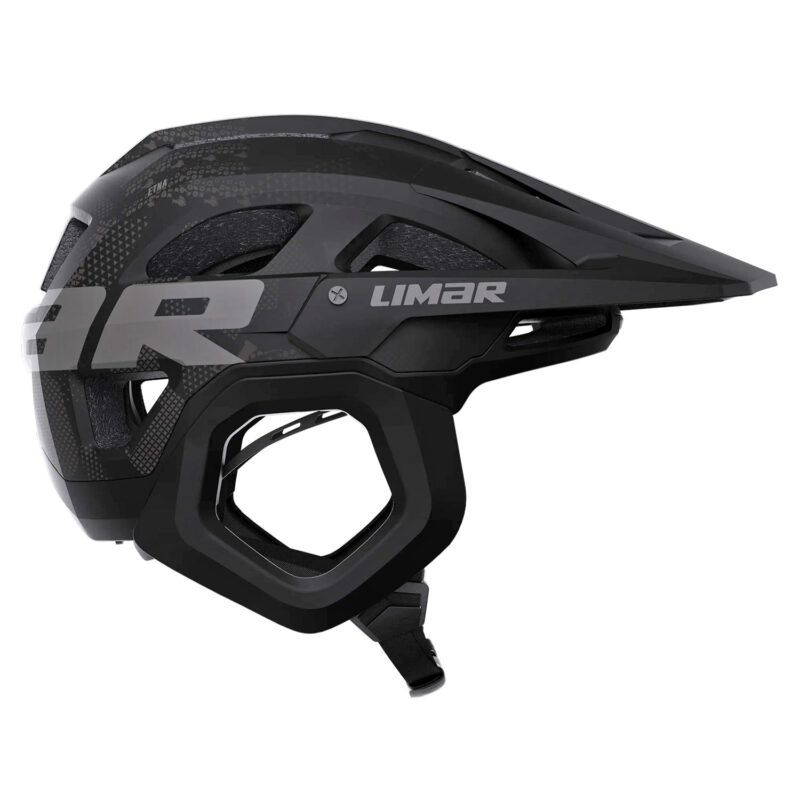 Limar Etna MIPS three quarter shell lightweight vented enduro mountain bike helmet, Black Titanium