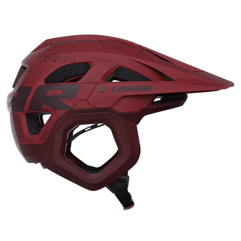 Limar Etna MIPS three quarter shell lightweight vented enduro mountain bike helmet, Claret Violet red