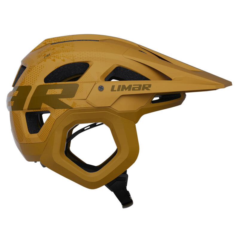 Limar Etna MIPS three quarter shell lightweight vented enduro mountain bike helmet, Mellow Mustard yellow