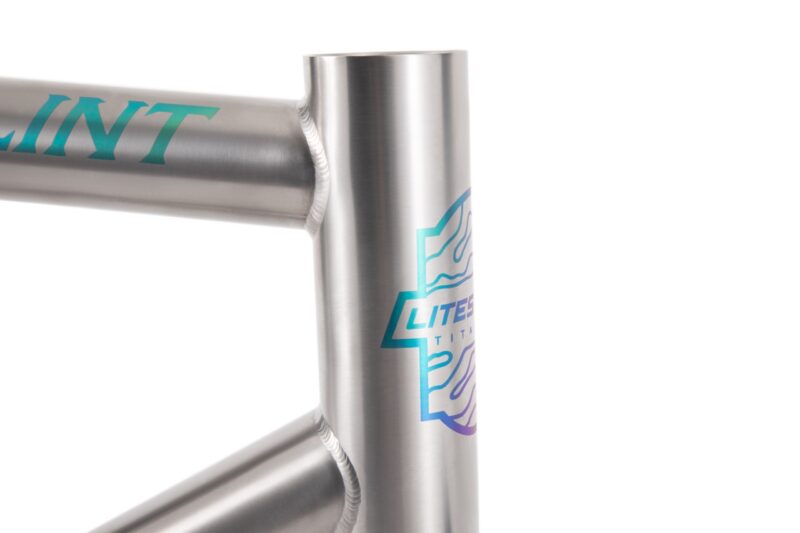 Litespeed Flint headtube top tube down tube junction