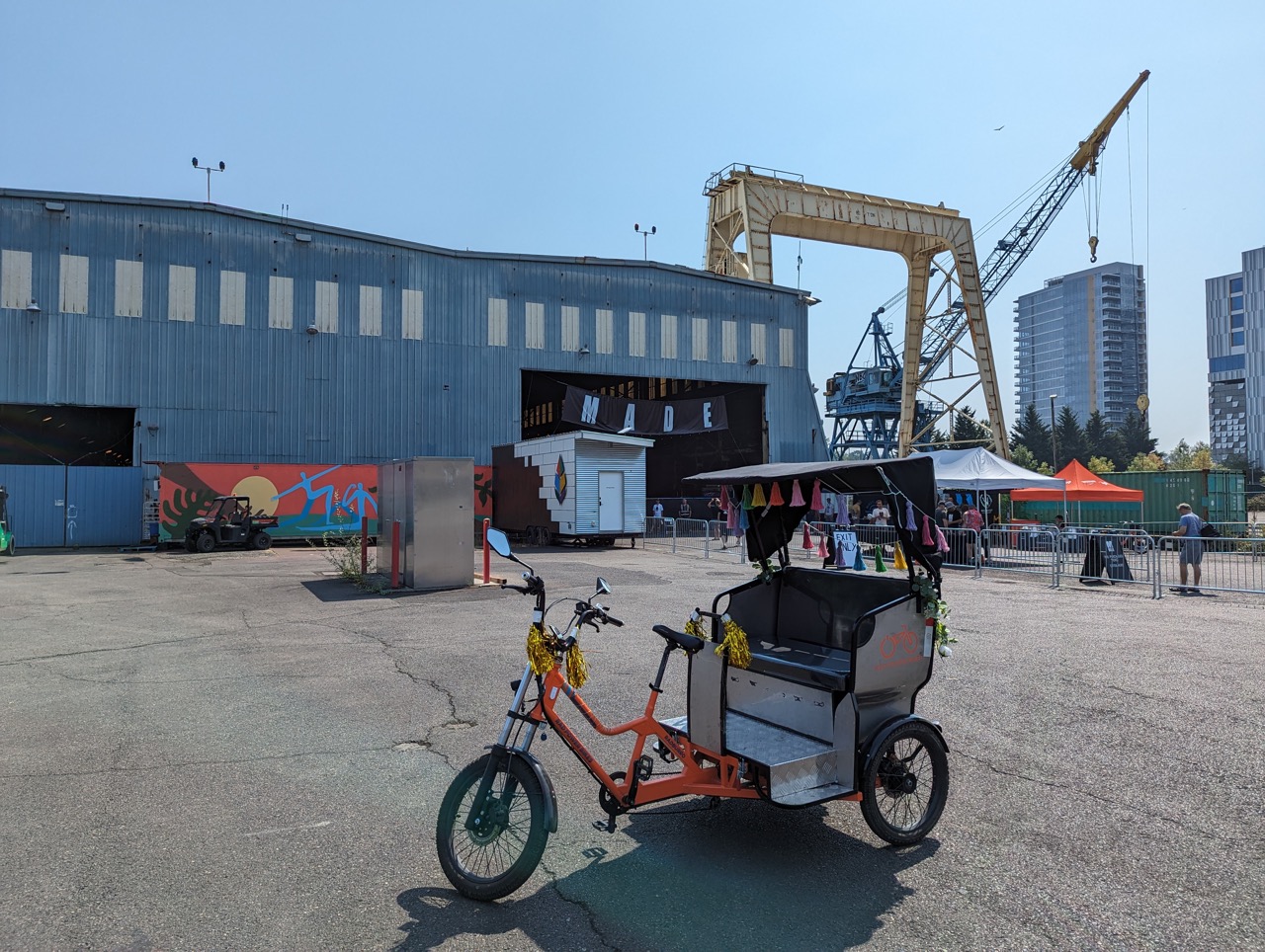 Made Bike Show first impressions Zidell Yard