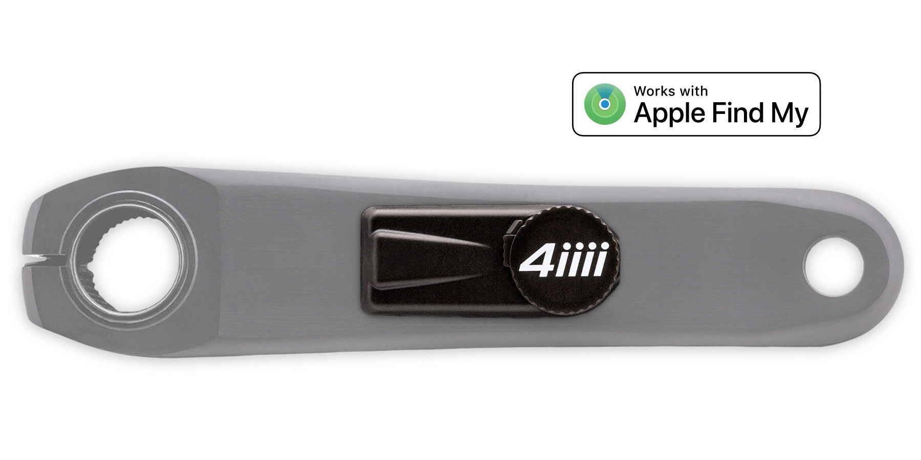 4iiii Precision 3+ power meter adds Apple Find My app bike tracking, factory install