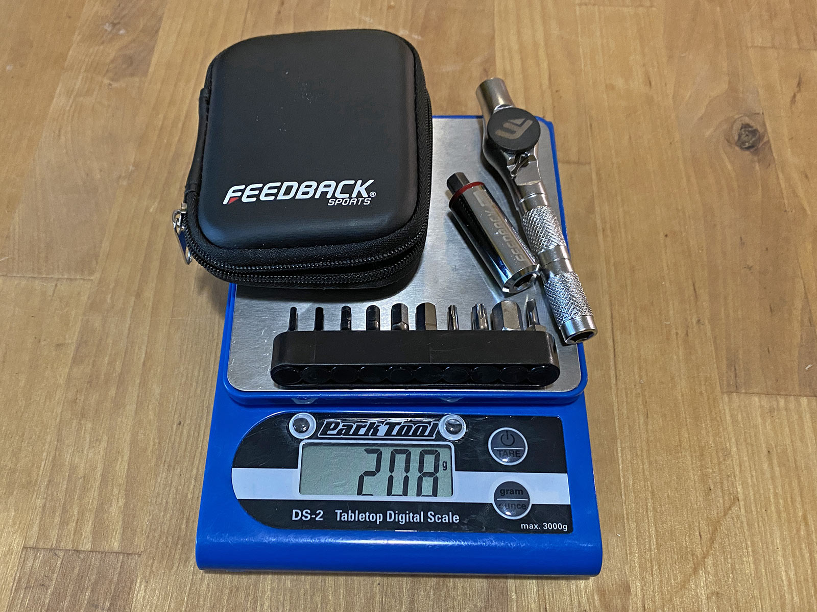 Reflex Fixed Torque Ratchet kit for portable repairs, 208g actual weight