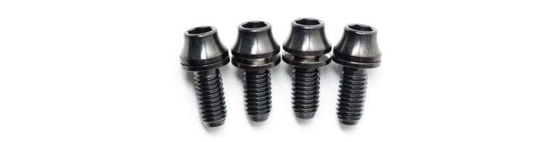 State Bicycle Titanium Bottle bolts black