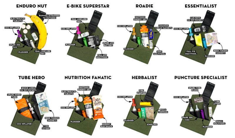 Peaty's Holdfast Trail Porte-Outils – Super Sécurisé, Antidérapant