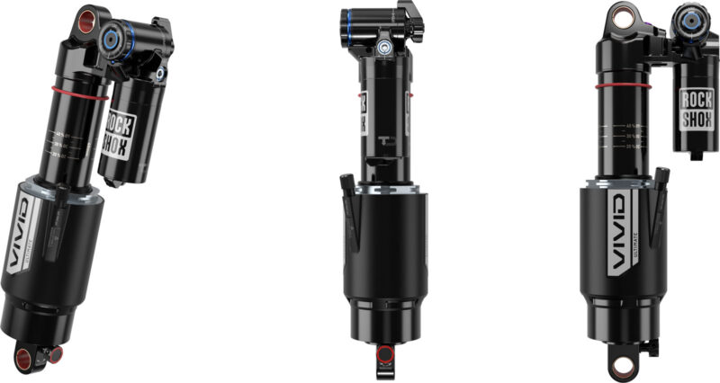 rockshox vivid air ultimate shock dh enduro emtb touchdown damper