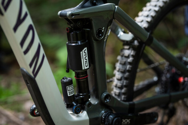 rockshox vivid ultimate air shock touchdown r2ct damper adjustable hydraulic bottom out