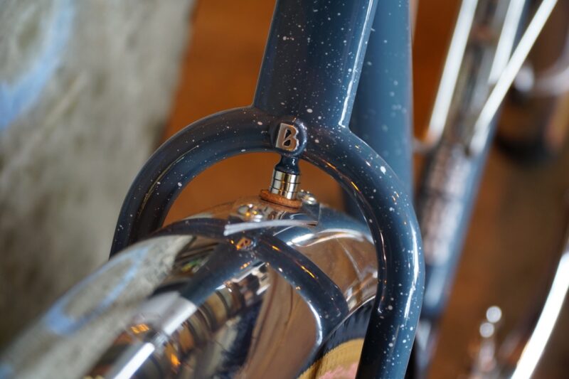 Bender Bicycles' Master of None seat stay yoke details