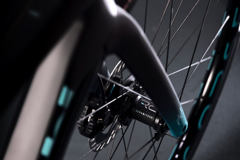 Bianchi Specailissima RC complete bike wheels
