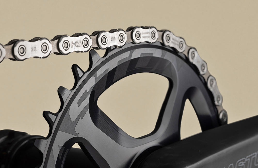 Easton Direct Mount 1x GRX gravel chainrings for Shimano 12-speed 12sp HyperGlide+ chain