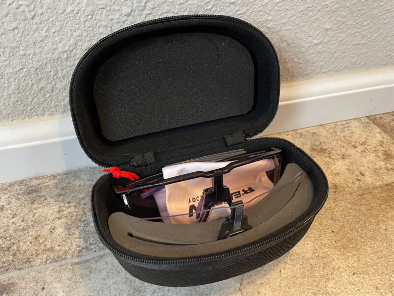 Julbo Edge sunglasses, complete kit