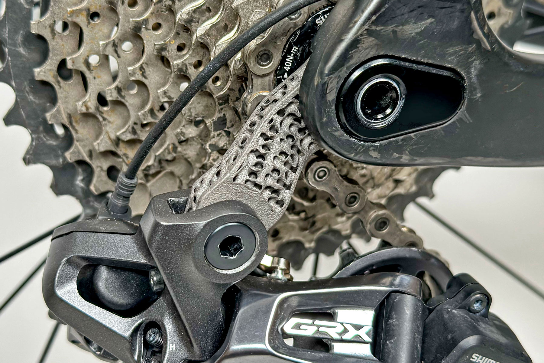 thumbnail image 2 of Alloy Bike Rear Derailleur Hanger MTB Cycle Tail Hook Bike Rear Derailleur Link Hanger Derailleur Hanger Screw Set Mountain Road Bike Gear Hanger 2 of 13