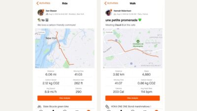 Strava Now Shows you Carbon Savings when Commuting