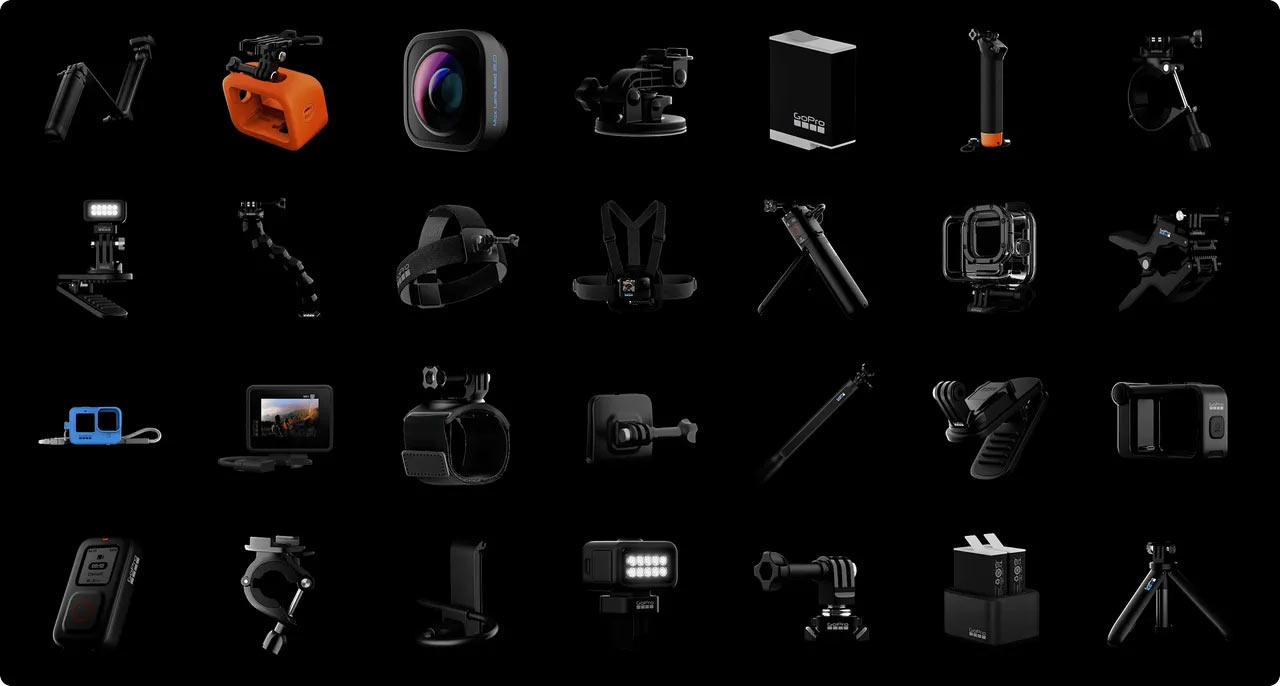 GoPro hero12 accessories