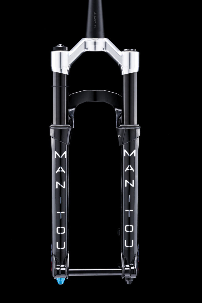 2024 Manitou Circus Pro 34 dirt jump fork, updated lighter stiffer adjustable versatile, front