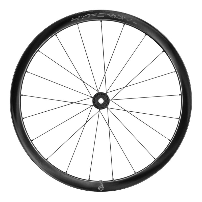 Campagnolo Hyperon lightweight carbon road bike wheels, rear wheel