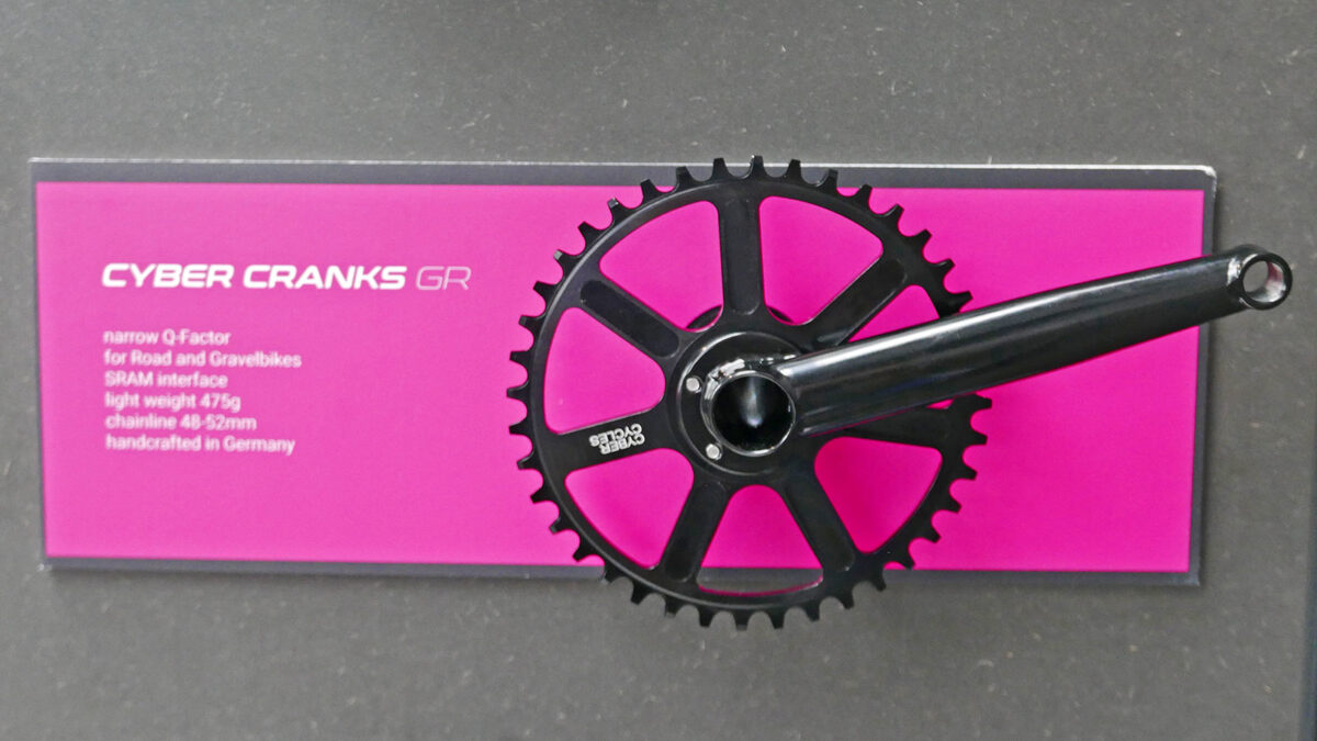 Cyber Cranks Out Tubular Steel Cranksets in Germany, Retro MTB Gravel