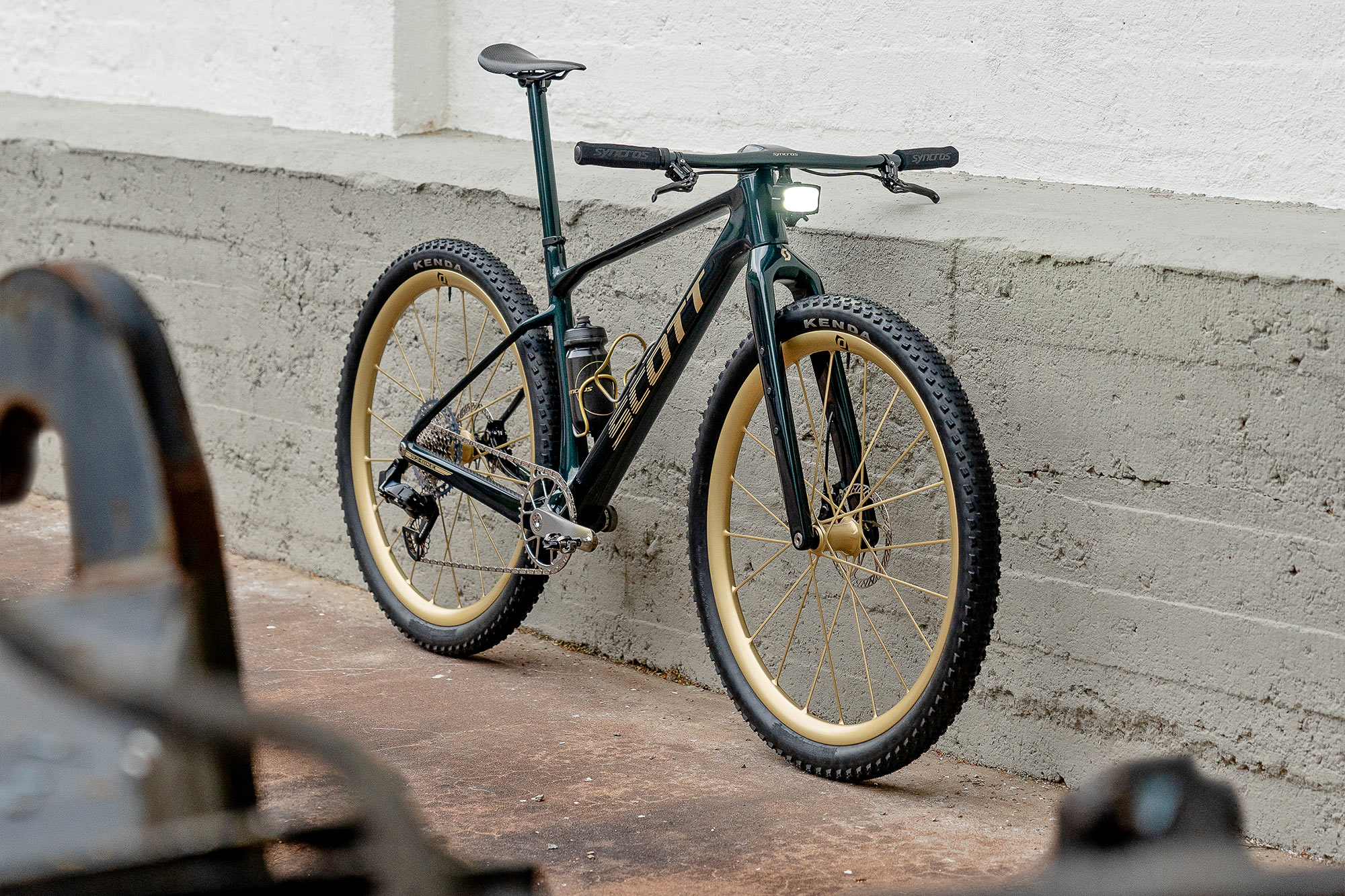 Dangerholm customized Scott Scale RC Super Gravel bike is actually a rigid carbon XC MTB