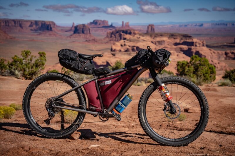 Esker Hayduke LVS bike packing setup