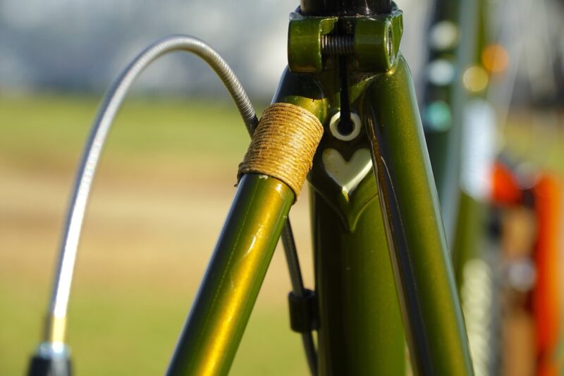 Rivendell Gus Boots Willsen Review seat post lug and twine