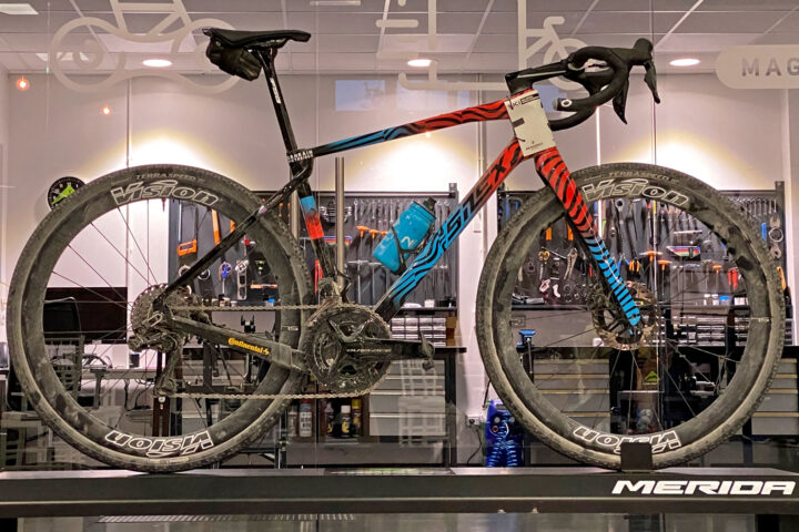 Featured image for the article Updated Pro Bike Check: All-new Merida Silex of Gravel World Champ Matej Mohorič
