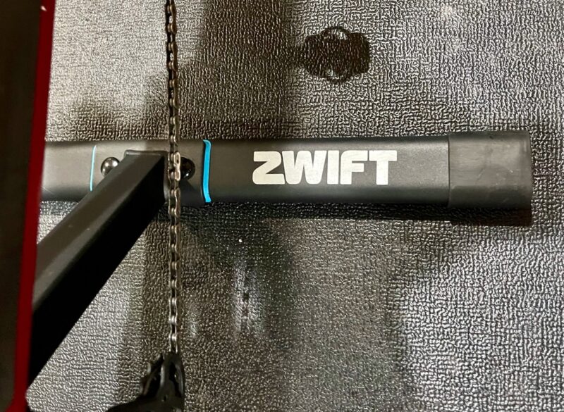 Zwift Click hub one installed