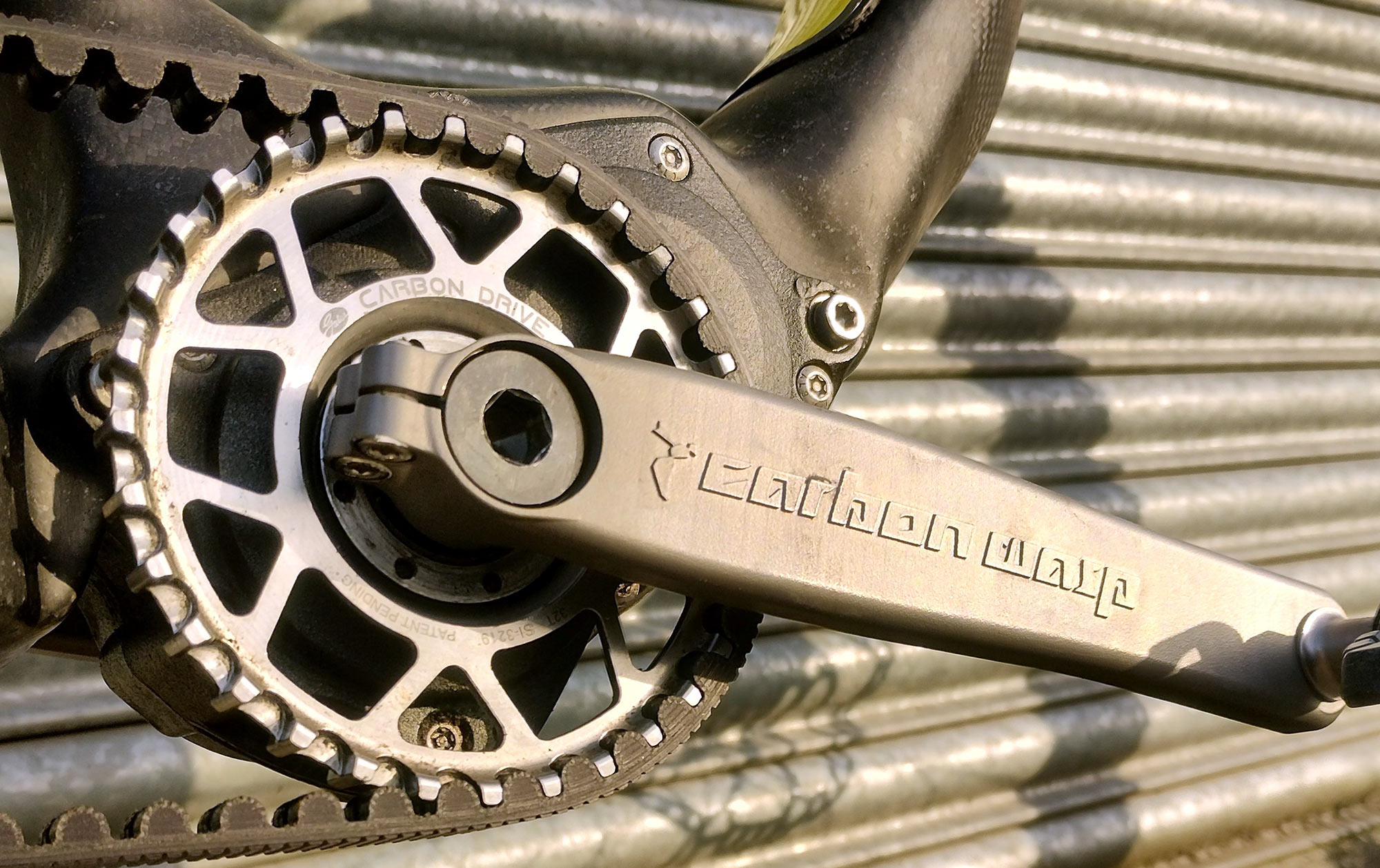 carbon wasp titanium crank arms for pinion gearbox