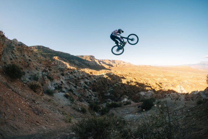 jaxson riddle red bull rampage 2023 first hits