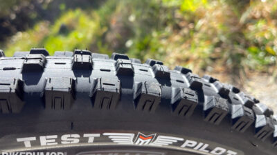 Spotted! New Maxxis DH Tire Makes World Cup Rounds