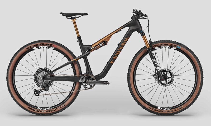 2023 Canyon Lux Trail carbon downcountry mountain bike, CFR