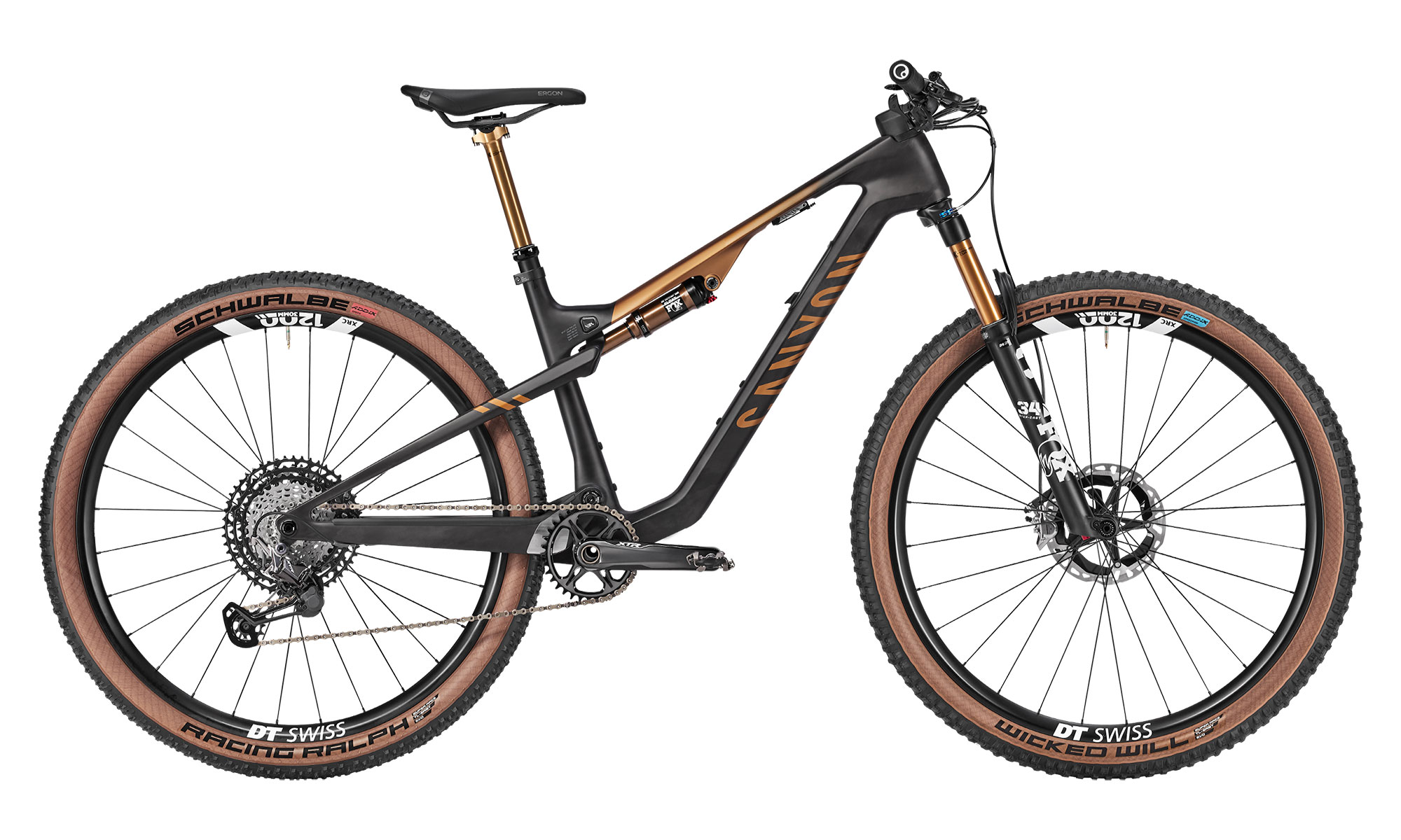2023 Canyon Lux Trail carbon downcountry mountain bike, CFR